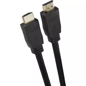 One For All Premium High Speed HDMI-kaapeli Ethernetillä, 3,0 m, 4K@60Hz, HDR, ARC, HDCP 2.2, kullattu, musta