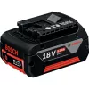 Bosch Professional 18V 5,0 Ah Li-Ion akku, Slide-In (musta/punainen)