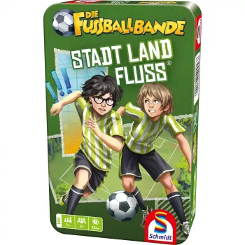 SCHMIDT SPIELE DIE FUSSBALLBANDE: Stadt, Land, Fluss – jalkapallo-sanapeliblokki