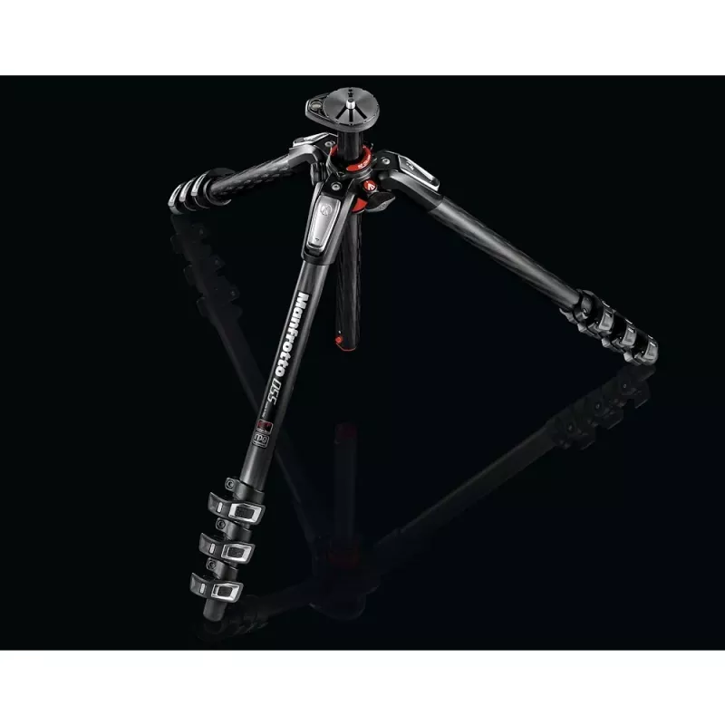 Manfrotto MT055CXPRO4 055 XPRO hiilikuitujalusta, musta