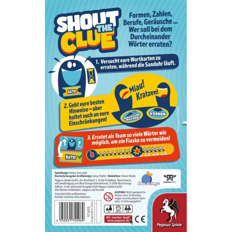PEGASUS Shout the Clue -seurapeli