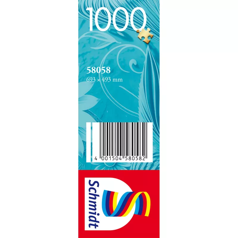 Schmidt Spiele Pöllöt ja kukat 1000 palan palapeli
