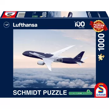 SCHMIDT SPIELE 100 vuotta Lufthansaa 1000 palan palapeli