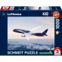 SCHMIDT SPIELE 100 vuotta Lufthansaa 1000 palan palapeli
