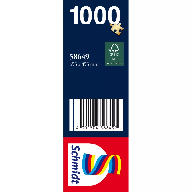 SCHMIDT SPIELE 100 vuotta Lufthansaa 1000 palan palapeli