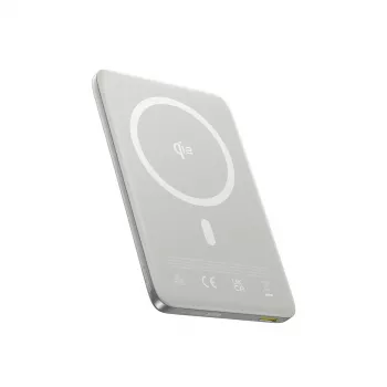 Baseus PicoGo AM41 10000mAh 27W Qi2 MagSafe-yhteensopiva varavirtalähde 30cm USB-C-kaapelilla - titaani