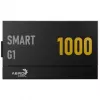 Aerocool Smart G1 80 PLUS Gold virtalähde, PCIe 5.1, ATX 3.1 - 1000 Watt, musta