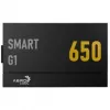 AeroCool Smart G1 80 PLUS Gold virtalähde, PCIe 5.1, ATX 3.1 - 650 Watt, musta