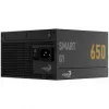 AeroCool Smart G1 80 PLUS Gold virtalähde, PCIe 5.1, ATX 3.1 - 650 Watt, musta