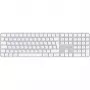Apple Magic Keyboard Touch ID:llä ja numeronäppäimistöllä, venäläinen asettelu, valkoiset näppäimet (MXK73RS/A)