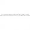 Apple Magic Keyboard Touch ID:llä ja numeronäppäimistöllä, venäläinen asettelu, valkoiset näppäimet (MXK73RS/A)