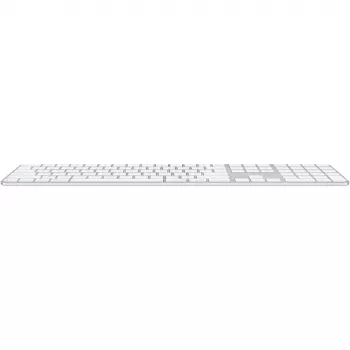 Apple Magic Keyboard Touch ID:llä ja numeronäppäimistöllä, venäläinen asettelu, valkoiset näppäimet (MXK73RS/A)