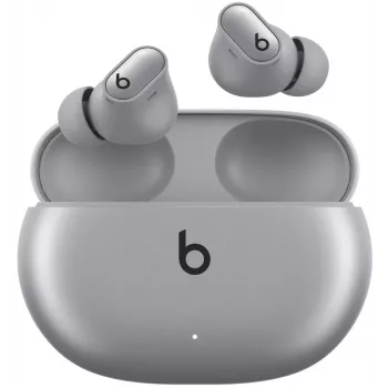 Beats Studio Buds + True Wireless -kuulokkeet melunvaimennuksella, Cosmic Silver (MT2P3ZM/A)