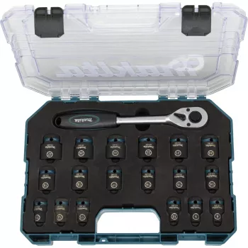 Makita E-30069 Impact Black iskuväännin-hylsysarja räikällä