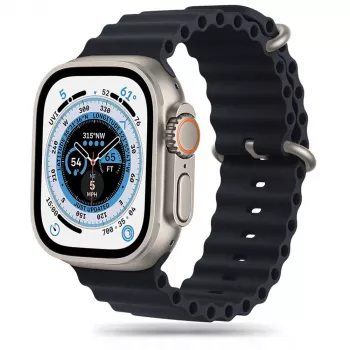 TECH-PROTECT ICONBAND PRO Apple Watch -ranneke 42/44/45/49mm musta