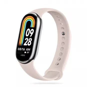 TECH-PROTECT ICONBAND silikoninen vararanneke Xiaomi Smart Band 8 / 8 NFC, beige