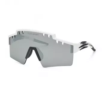 Philipp Plein Sport miesten aurinkolasit SSP001-9905WW - musta kehys, harmaat linssit, 99 mm
