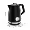 Tefal Soleil KO3558E0 vedenkeitin 1,7L 2400W musta