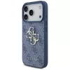 GUESS 4G Big Logo kova kotelo Apple iPhone 17 Pro / 18 Pro - sininen