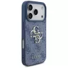 GUESS 4G Big Logo kova kotelo Apple iPhone 17 Pro / 18 Pro - sininen