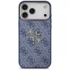 Guess 4G Big Classic Logo -kotelo iPhone 18 Pro Max / 17 Pro Max, sininen & kultainen