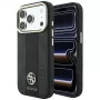 Guess 4G Stripe Round and Classic Logos MagSafe-kotelo Apple iPhone 18 Pro / 17 Pro - musta