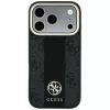 Guess 4G Stripe Round and Classic Logos MagSafe-kotelo iPhone 18 Pro Max / 17 Pro Max - musta