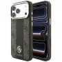 Guess 4G Stripe Round & Classic Logos MagSafe -kotelo iPhone 18 Pro Max / 17 Pro Max - ruskea