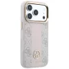 GUESS 4G Stripe Round and Classic Logos MagSafe-kotelo iPhone 18 Pro Max / 17 Pro Max - pinkki