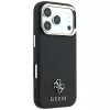 Guess Saffiano Small 4G & Classic Logo MagSafe -kotelo Apple iPhone 17 Pro Max / 18 Pro Max - musta
