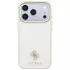 GUESS Saffiano Small 4G & Classic Logo MagSafe -kotelo iPhone 17 Pro Max / 18 Pro Max - beige