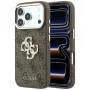 GUESS 4G & Big Strass Logo -takakansi Apple iPhone 17 Pro Max / 18 Pro Max - ruskea