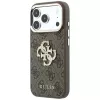 GUESS 4G & Big Strass Logo -takakansi Apple iPhone 17 Pro Max / 18 Pro Max - ruskea