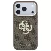 GUESS 4G & Big Strass Logo -takakansi Apple iPhone 17 Pro Max / 18 Pro Max - ruskea