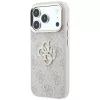 Guess 4G Big Strass Logo -kotelo iPhone 17 Pro / 18 Pro - pinkki