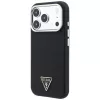 Guess Kevlar Triangle Logo MagSafe -kotelo iPhone 17 Pro / 18 Pro - musta
