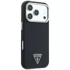 Guess Kevlar Triangle Logo MagSafe -kotelo iPhone 17 Pro / 18 Pro - musta