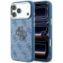 Guess 4G & Big Resin Logo -kotelo iPhone 17 Pro / 18 Pro - vaaleansininen