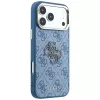 Guess 4G & Big Resin Logo -kotelo iPhone 17 Pro / 18 Pro - vaaleansininen