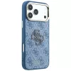 GUESS 4G & Big Resin Logo -kotelo iPhone 17 Pro Max / 18 Pro Max - vaaleansininen