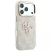 Guess 4G & Big Resin Logo -kotelo iPhone 17 Pro Max / 18 Pro Max - pinkki