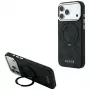 Guess Ring Stand 360 4G Classic Logo MagSafe -kotelo iPhone 18 Pro / 17 Pro, musta