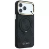 Guess Ring Stand 360 4G Classic Logo MagSafe -kotelo iPhone 18 Pro / 17 Pro, musta