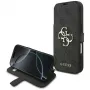 Guess Book 4G Metal Logo -kotelo iPhone 18 Pro / 17 Pro - musta