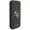 Guess Book 4G Metal Logo -kotelo iPhone 18 Pro / 17 Pro - musta