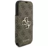 Guess Book 4G Metal Logo -kotelo Apple iPhone 18 Pro / 17 Pro – ruskea