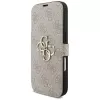 Guess Book 4G Metal Logo -folio-kotelo iPhone 16 Pro / 17 Pro - pinkki