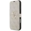 GUESS Book 4G Metal Logo -folio-kotelo iPhone 18 Pro Max / 17 Pro Max - pinkki