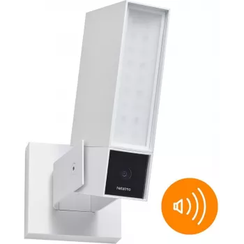 Netatmo Smart Outdoor -kamera sireenillä NOC-S-W-EC (valkoinen)