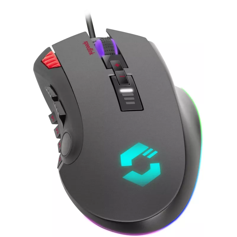 Speedlink Tarios langallinen USB-pelihiiri, RGB, 24000 DPI (SL-680012-BK)